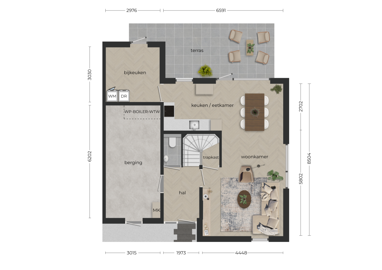 Laurenshof Sint Laurens Plattegrond b30