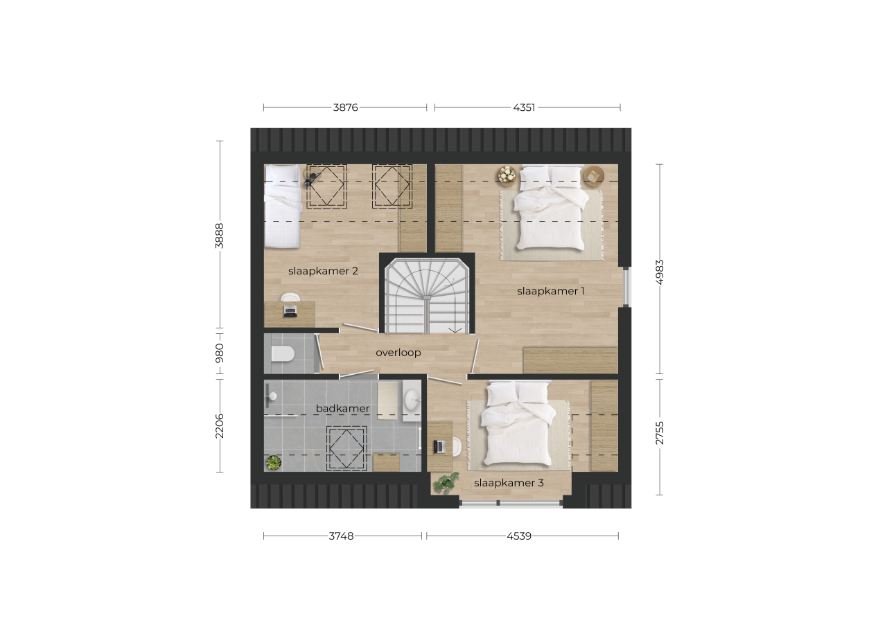 Laurenshof Sint Laurens Plattegrond b31